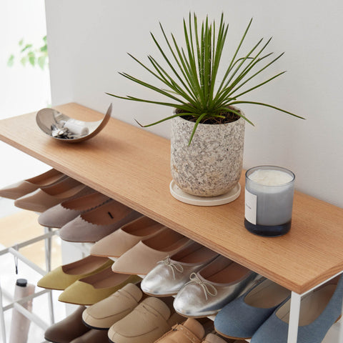 Yamazaki Tower Schoenenrek op wielen 5-laags