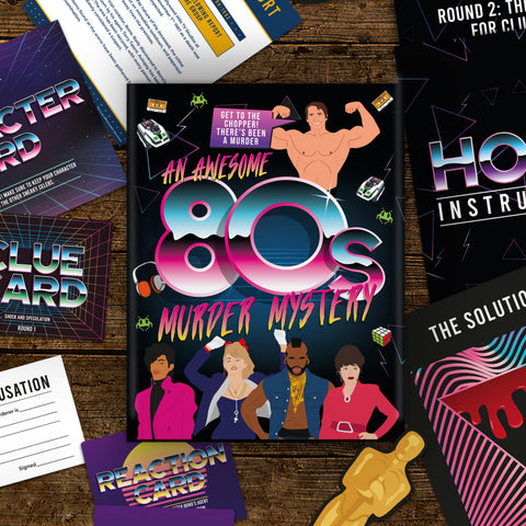 Gift Republic Bordspel - An 80s Murder
