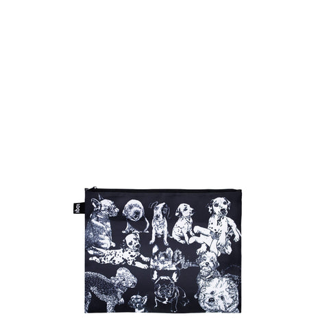 LOQI Zip Pockets - Dogs gerecycled