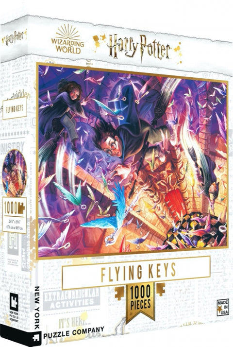 New York Puzzle Company Puzzel Flying Keys - 1000 stukjes