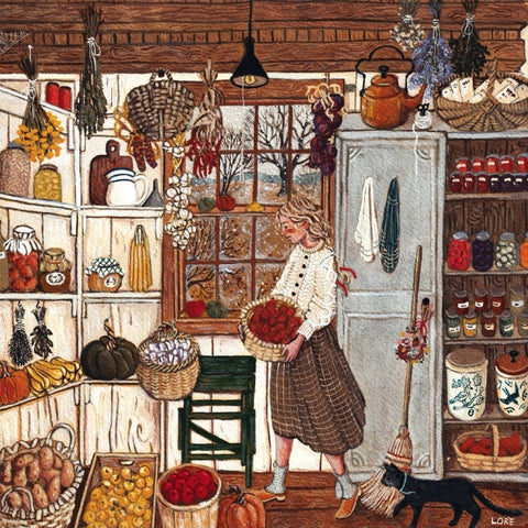 New York Puzzle Company Puzzel Winter Stores - 500 stukjes