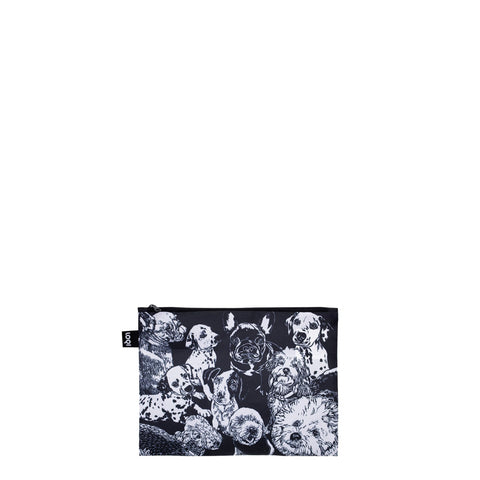 LOQI Zip Pockets - Dogs gerecycled