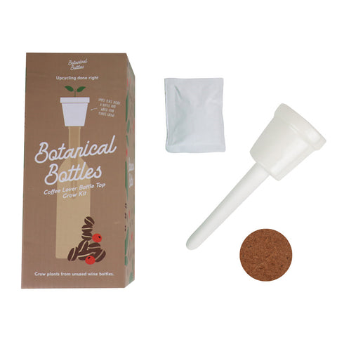 Gift Republic Botanical Bottles Kweekset - Coffee