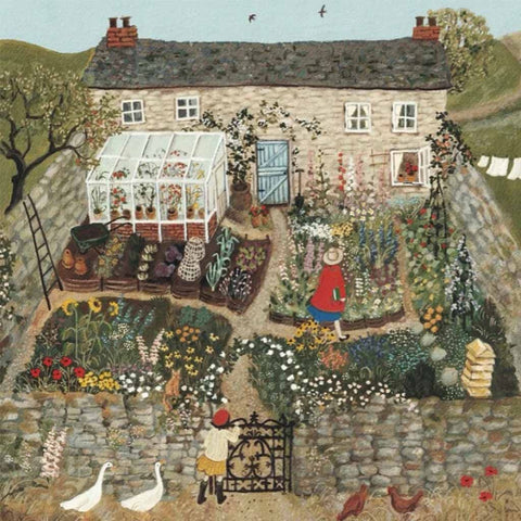 New York Puzzle Company Puzzel The Walled Garden - 500 stukjes