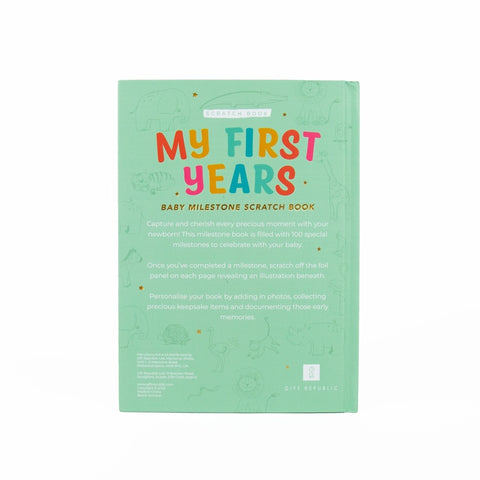 Gift Republic Krasboek - My First Years