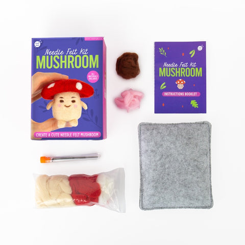 Gift Republic DIY kit - Mushroom Needle Felting