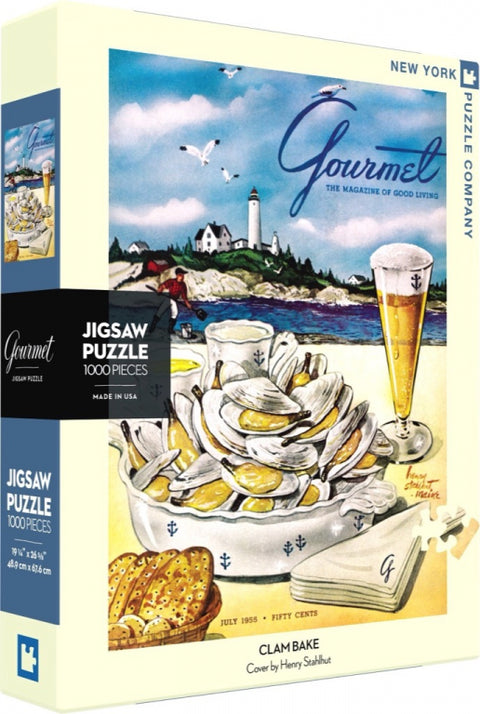 New York Puzzle Company Puzzel Gourmet Clambake - 1000 stukjes