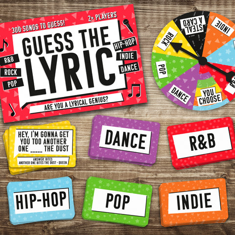 Gift Republic Kaartspel - Guess The Lyric
