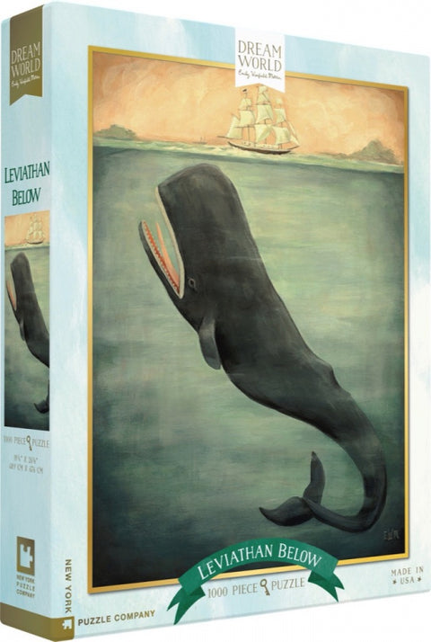 New York Puzzle Company Puzzel Leviathan Below - 500 stukjes