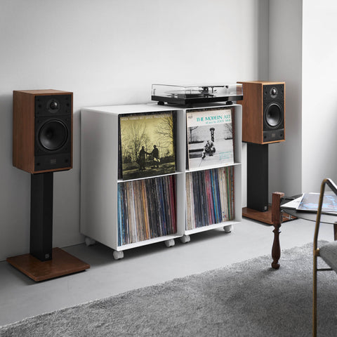 Yamazaki Tower Platenkast 2-laags op wielen