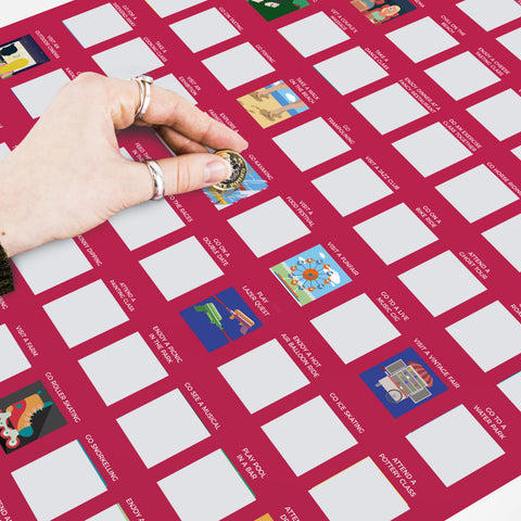 Gift Republic Krasposter - 100 Dates To Go On
