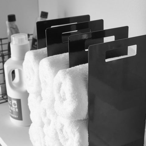 Yamazaki Tower Handdoeken organizer set van 2