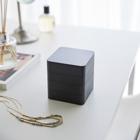 Yamazaki Tower Sieradenorganizer vierkant 4-laags