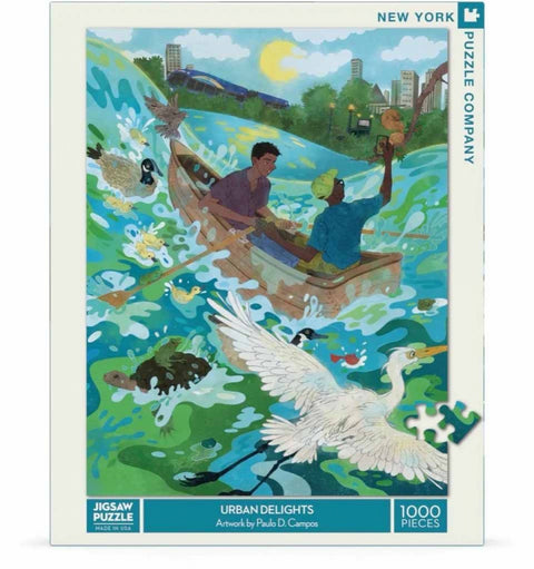 New York Puzzle Company Puzzel Urban Delights - 1000 stukjes
