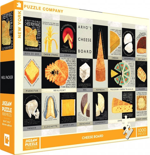 New York Puzzle Company Puzzel Cheese Board - 1000 stukjes