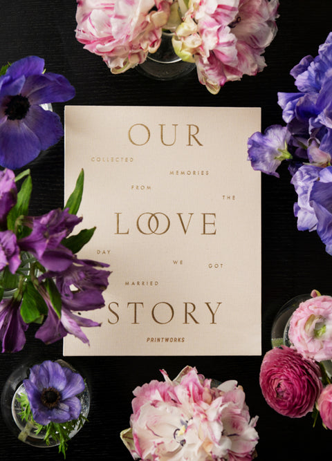 Printworks Wedding Journal - Our Love Story