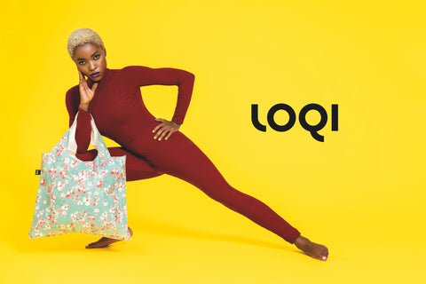 LOQI Bag Large - Tyvek Blossom
