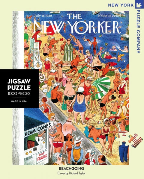 New York Puzzle Company Puzzel Beachgoing - 1000 stukjes