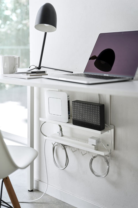 Yamazaki Smart Kabel & router organizer voor onder bureau