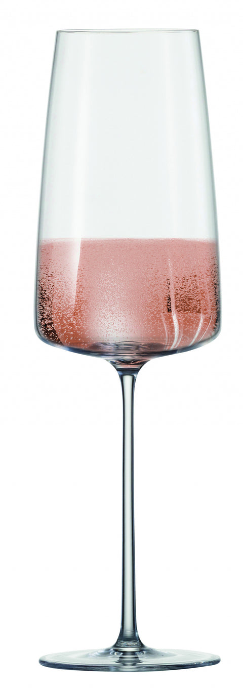 Zwiesel Glas Simplify Champagneglas light & fresh 77 - 0.407 Ltr - Geschenkverpakking 2 glazen