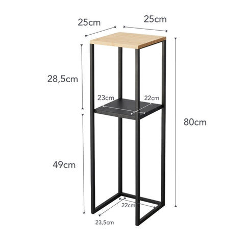 Yamazaki Tower Side table hoog 2-laags