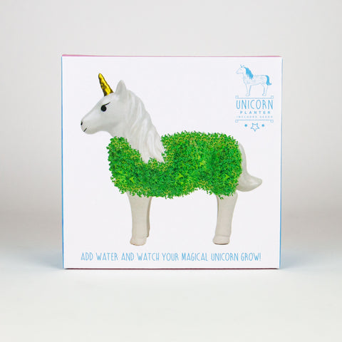 Gift Republic Plantenpot met chiazaden - Unicorn