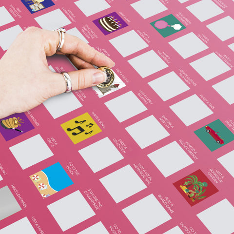 Gift Republic Krasposter - 100 Things To Do With Mum