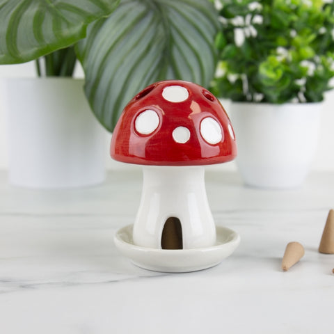 Gift Republic Wierookhouder - Mushroom