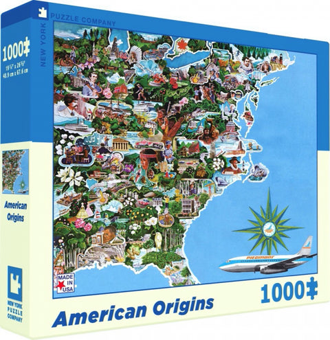 New York Puzzle Company Puzzel American Origins - 1000 stukjes