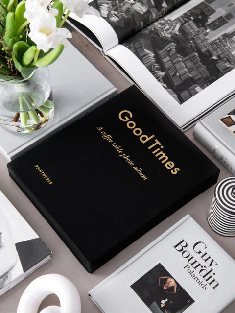 Printworks Fotoalbum L - Good Times - Zwart
