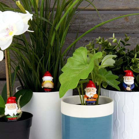 Gift Republic Plantenpot decoratie - Naughty Gnomes