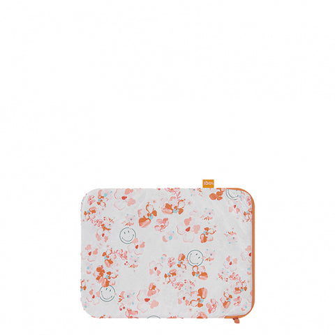 LOQI Laptop Sleeve Large - Tyvek Blossom White
