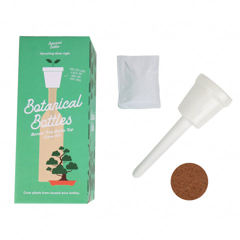 Gift Republic Botanical Bottles Kweekset - Bonsai Trees