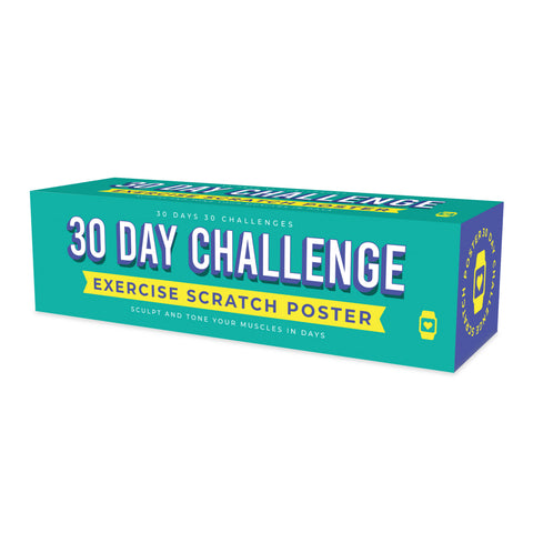 Gift Republic Krasposter - 30 Day Fitness Challenge