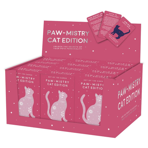 Gift Republic Kaartenset - Paw-mistry Cat edition