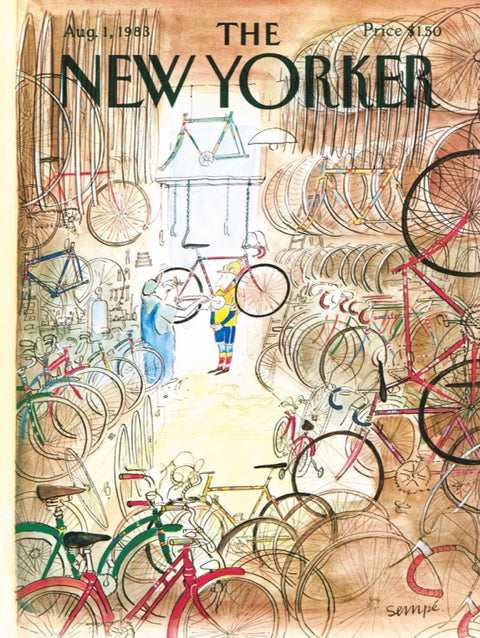 New York Puzzle Company Puzzel Bicycle Shop - 1000 stukjes