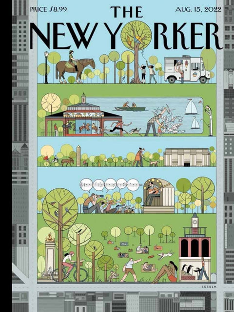 New York Puzzle Company Puzzel Central Park Lark - 500 stukjes