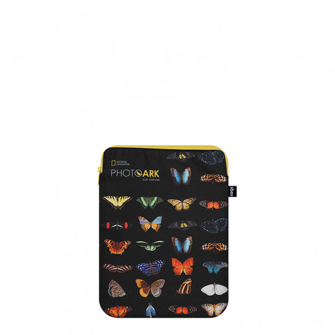 LOQI Laptop Sleeve Large - Butterflies and Moths gerecycled