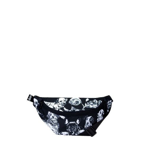 LOQI Bum Bag Large - Dogs gerecycled