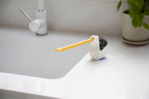 Peleg Design Spons en vaatdoekhouder Pelix