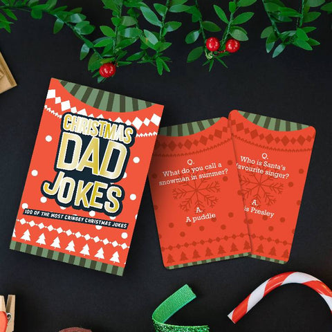 Gift Republic Kaartenset - Christmas Dad Jokes