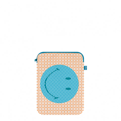 LOQI Laptop Sleeve Large - Tyvek Geometric