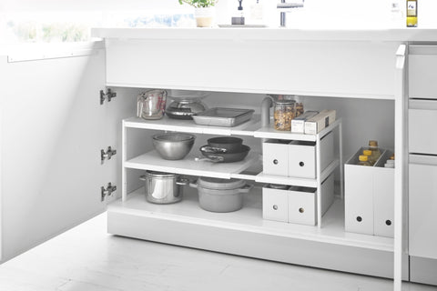 Yamazaki Tower Organizer uitschuifbaar 2-laags