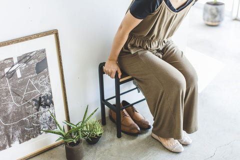Yamazaki Tower Schoenenrek met houten plank