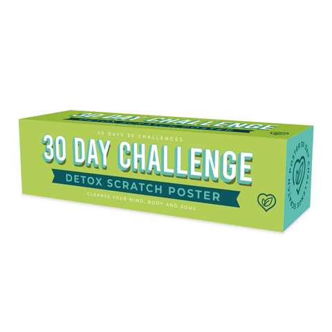 Gift Republic Krasposter - 30 Day Fitness Detox Challenge