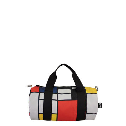 LOQI Weekender Medium - Composition with Red, Yellow, Blue and Black gerecycled