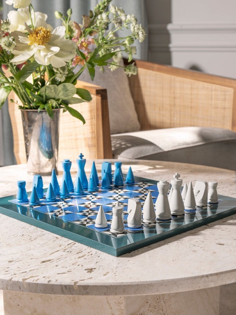Printworks Spel - Chess lacquered - Poseidon