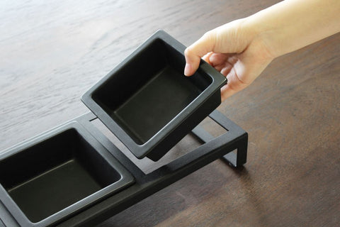 Yamazaki Tower Voerbak set