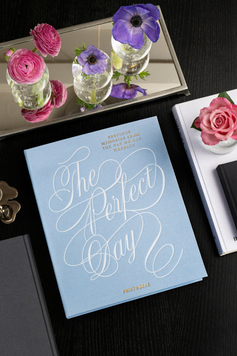 Printworks Wedding Album - The Perfect Day - Lichtblauw