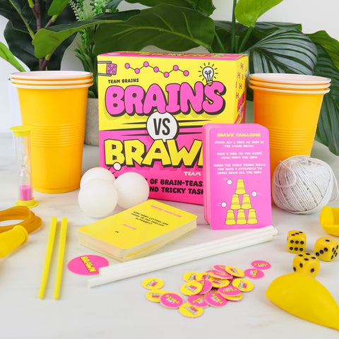 Gift Republic Kaartspel - Brains vs Brawn